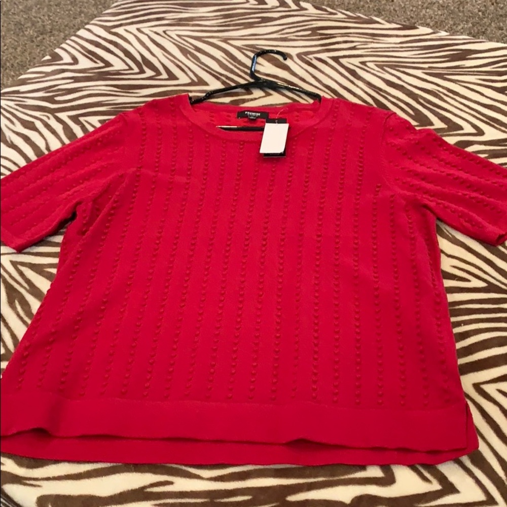 Darling red sweater ❤️